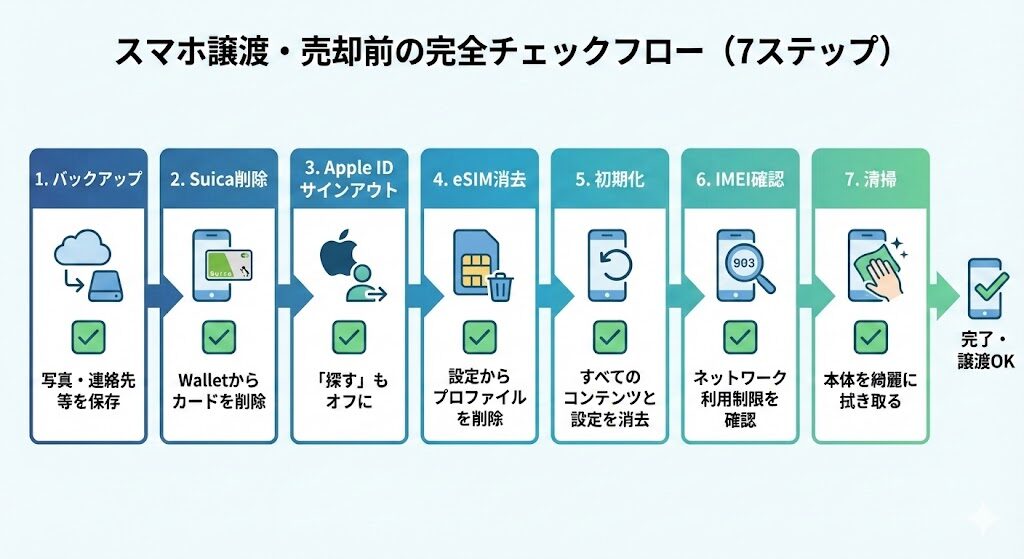 メルカリでiphoneを売るための手順